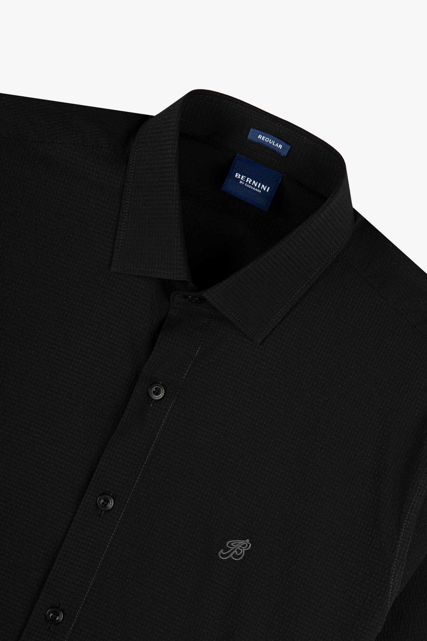 Áo sơ mi cộc tay nam Bernini BSS0055-1 - Image 2
